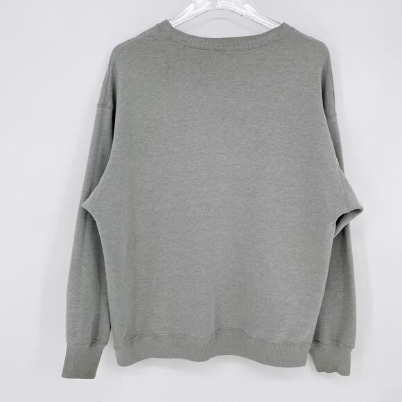 Hollister California Sweatshirt Adult Small Gray Grey 9967B Crew Neck Oversized - Picture 2 of 8